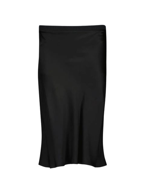 AMI Paris Ami de Coeur midi skirt - Black - zdjęcie produktu nr 1