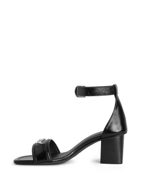 Zadig&Voltaire 63mm Caprese Wings sandals - Black