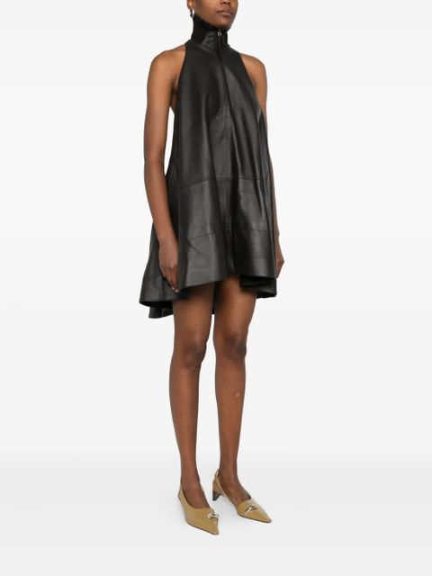 Jacquemus panelled zip-up dress - Black