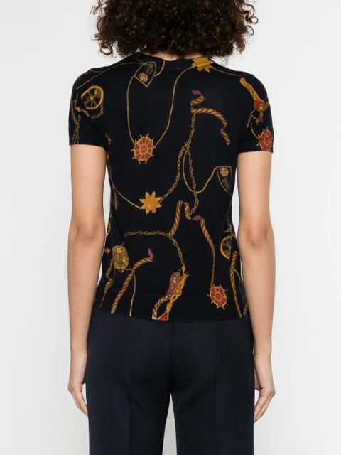 Lauren Ralph Lauren printed T-shirt - Blue