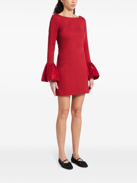STAUD Hawthorne mini dress - Red