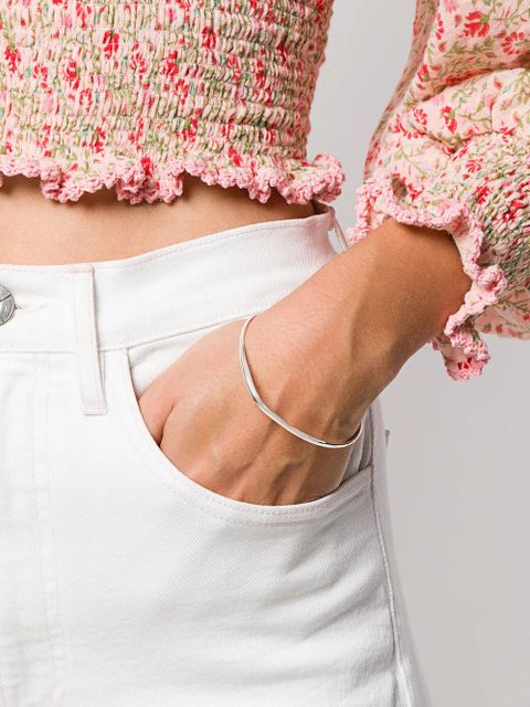 Monica Vinader Nura Reef bangle - Silver - zdjęcie produktu nr 2