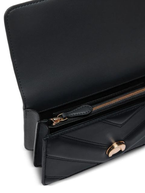 PINKO mini Love Bag One chevron shoulder bag - Grey - zdjęcie produktu nr 2