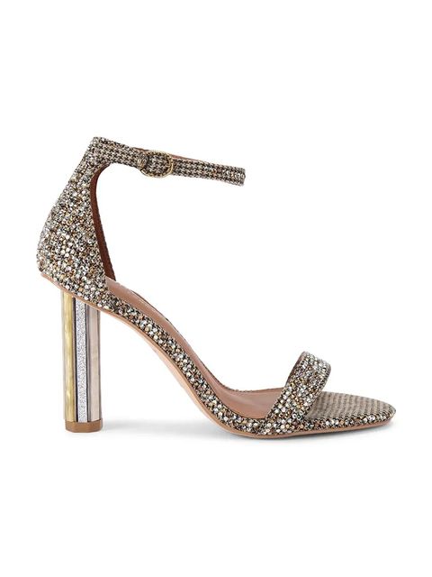 Kurt Geiger London szpilki Perspex Heel Sandal kolor złoty 4726940609 - zdjęcie produktu nr 1