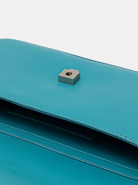 Calvin Klein Jeans torebka kolor turkusowy LV04K3148G