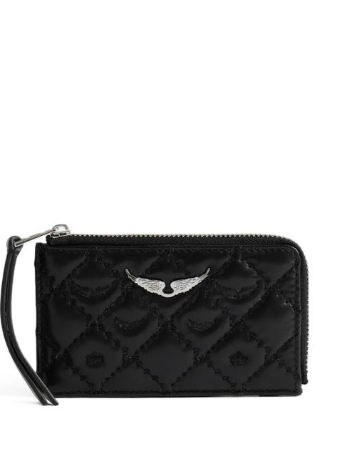 Zadig&Voltaire quilted logo-plaque cardholder - Black - zdjęcie produktu nr 1