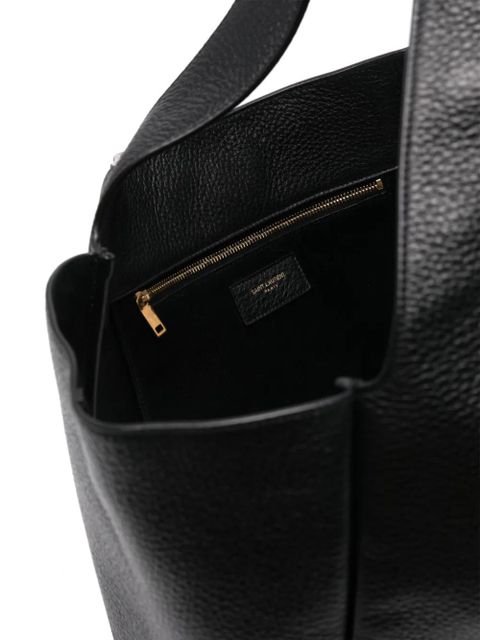 Saint Laurent Bea leather tote bag - Black