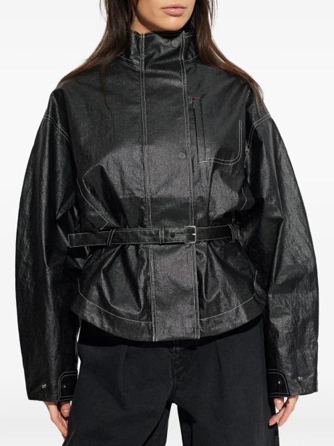 Jacquemus belted jacket - Black