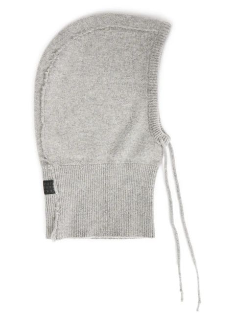 MM6 Maison Margiela knitted balaclava - Grey - zdjęcie produktu nr 1