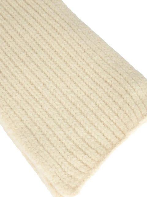 Valentino Garavani knitted wool scarf - Neutrals - zdjęcie produktu nr 2