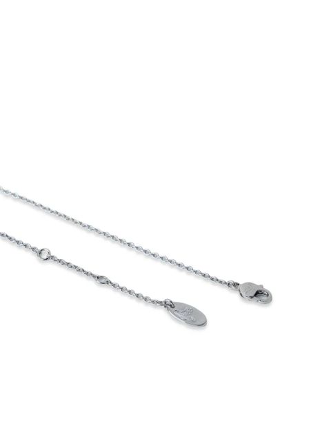 Vivienne Westwood crystal-embellished pendant necklace - Silver - zdjęcie produktu nr 2
