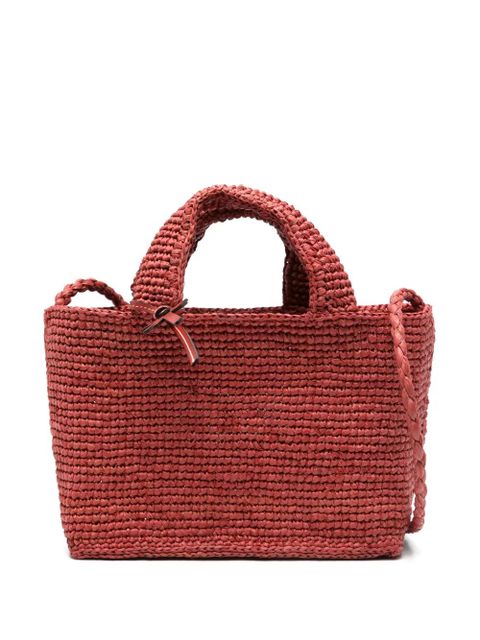 Manebi mini New Sunset tote bag - Red - zdjęcie produktu nr 1