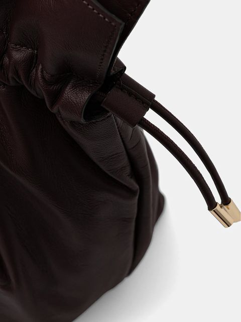 Marella torebka skórzana kolor szary 2523519047200