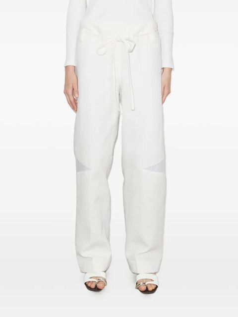 Tory Burch cotton pant - Neutrals