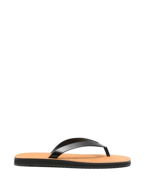 The Row City thong-strap sandals - Black - zdjęcie produktu nr 1