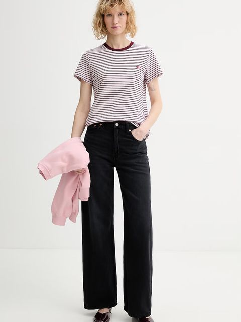 Levi's jeansy RIBCAGE WIDE LEG H223 - zdjęcie produktu nr 1