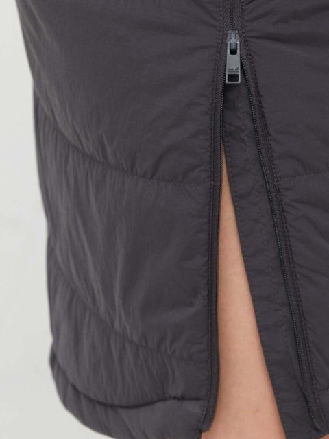 Jack Wolfskin spódnica sportowa Alpengluehen kolor szary mini 1507631