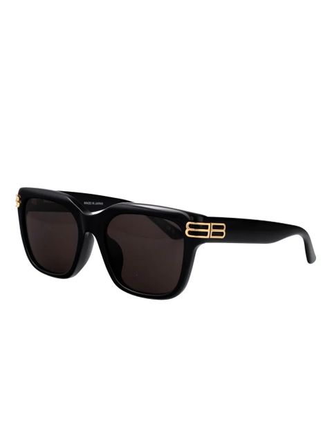 Balenciaga Eyewear BB-logo square-frame sunglasses - Black - zdjęcie produktu nr 2