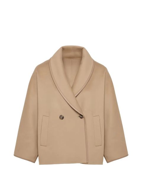 Yves Salomon double-breasted jacket - Neutrals - zdjęcie produktu nr 1