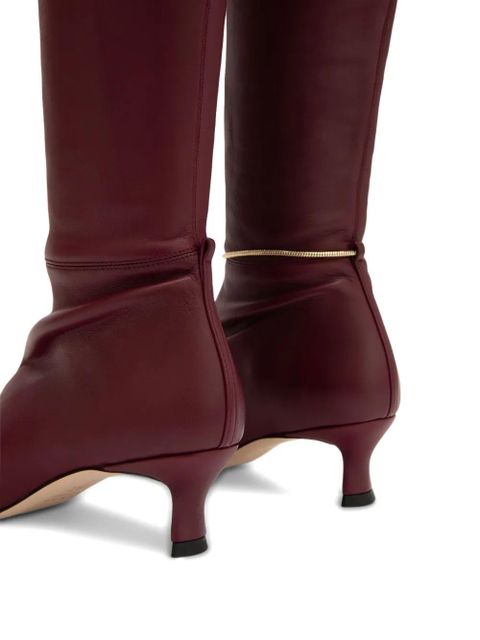 BY FAR Kitten Stretch Stevie boots - Red