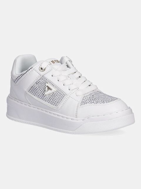 Guess sneakersy DELOVE2 damskie kolor biały FLTDL2 LEA12 - zdjęcie produktu nr 1