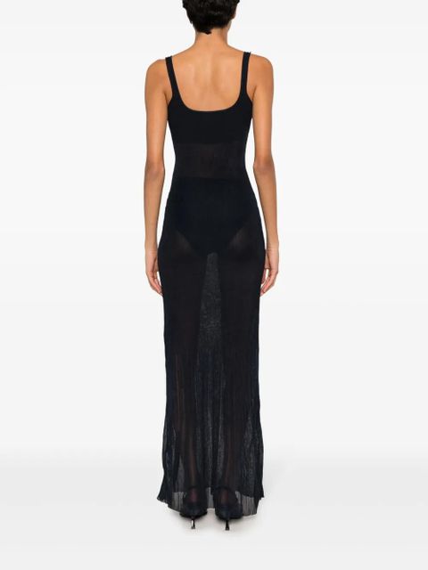 Jacquemus La Robe Maille Oranger dress - Blue