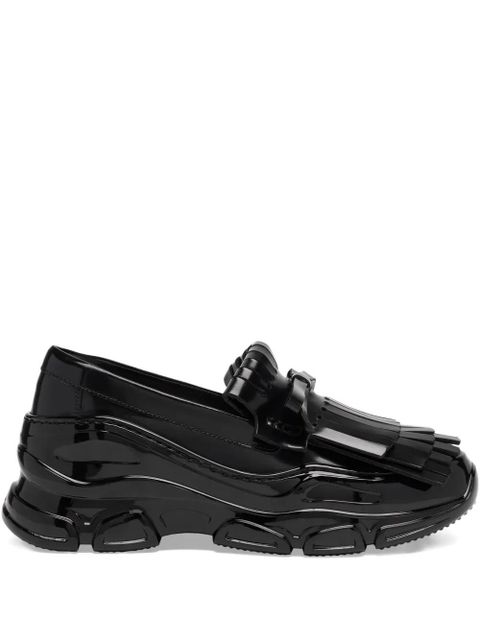 Simone Rocha Tracker fringe patent-leather loafers - Black - zdjęcie produktu nr 1