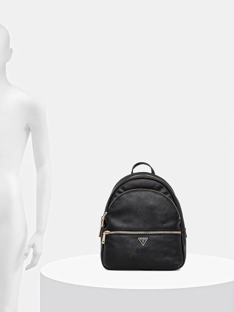 Guess plecak MANHATTAN damski kolor czarny mały gładki HWBG71 18330