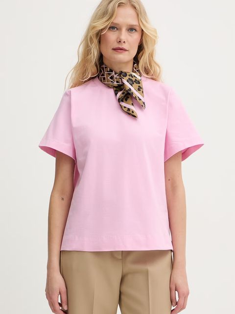 Marella t-shirt damski bawełniany z elastanem Emme by Marella - zdjęcie produktu nr 2