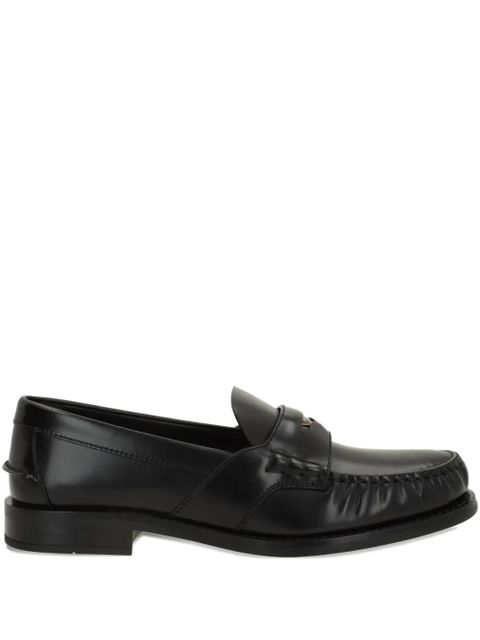 Prada leather loafers - Black - zdjęcie produktu nr 1