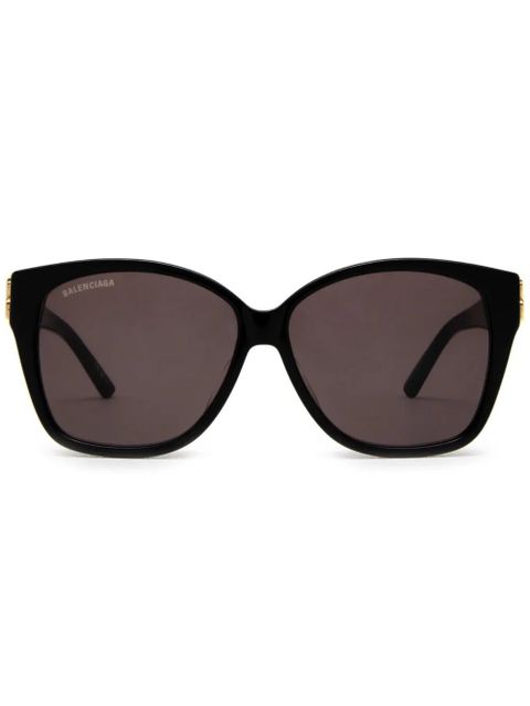 Balenciaga Eyewear oversize-frame tinted sunglasses - Black - zdjęcie produktu nr 1