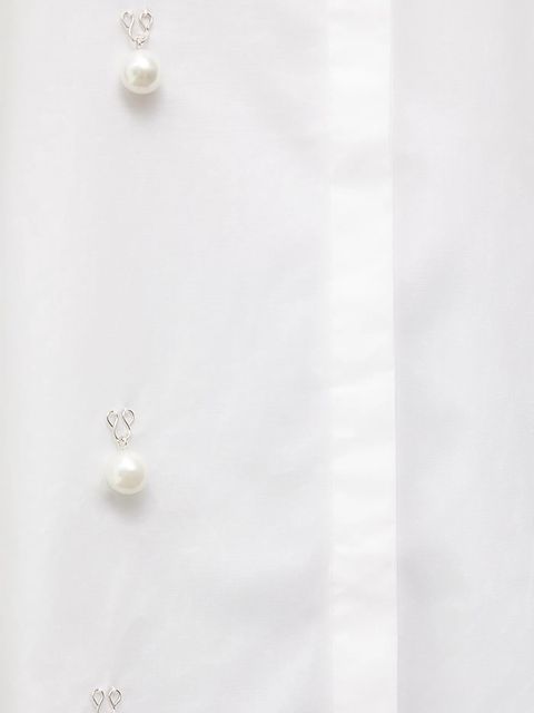 Answear.LAB koszula bawełniana damska kolor biały regular z kołnierzykiem klasycznym