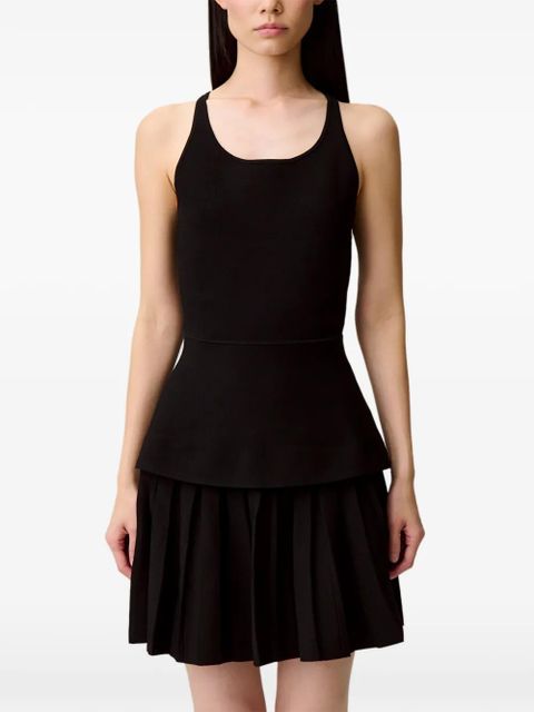 Claudie Pierlot pleated mini dress - Black