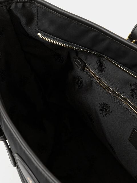 Bally torebka kolor czarny WAE075