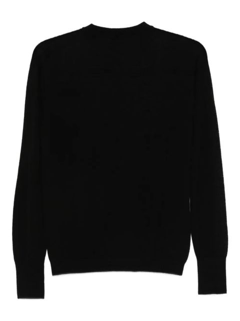 Alysi crew-neck wool sweater - Black - zdjęcie produktu nr 2