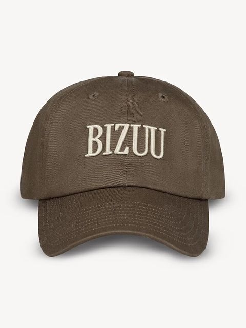 Bizuu czapka z daszkiem bawełniana ZANE kolor brązowy ZANE BRĄZOWY - zdjęcie produktu nr 2