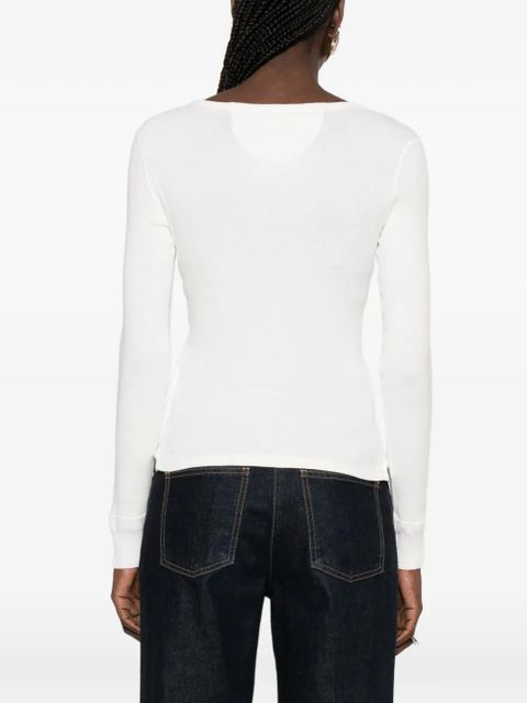 Chloé Henley T-shirt - Neutrals