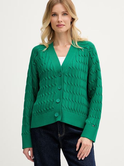 Tommy Hilfiger kardigan damski bawełniany - zdjęcie produktu nr 1