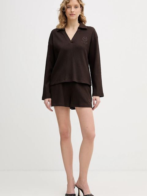 Karl Lagerfeld longsleeve bawełniany HOTEL KARL