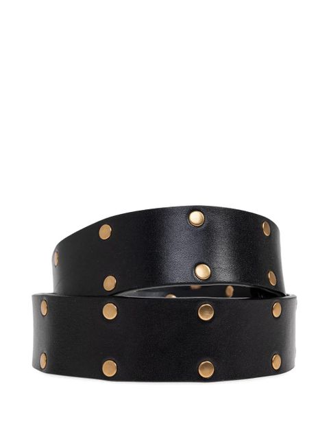 LOEWE studded buckle belt - Black - zdjęcie produktu nr 2