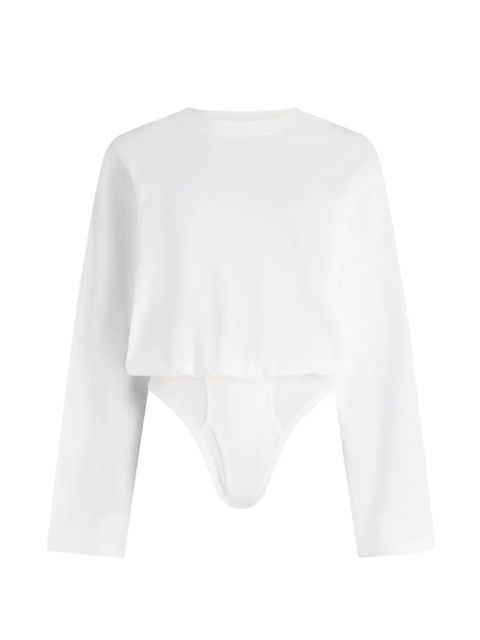 Jean Paul Gaultier long sleeves bodysuit - White - zdjęcie produktu nr 1