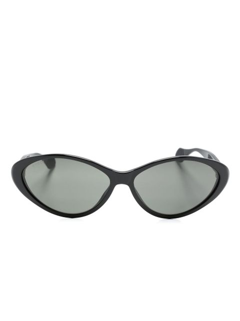 Gucci Eyewear cat-eye frame sunglasses - Black - zdjęcie produktu nr 1