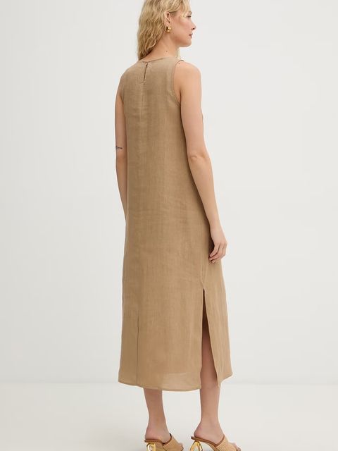 Marella sukienka letnia lniana Emme by Marella - zdjęcie produktu nr 1