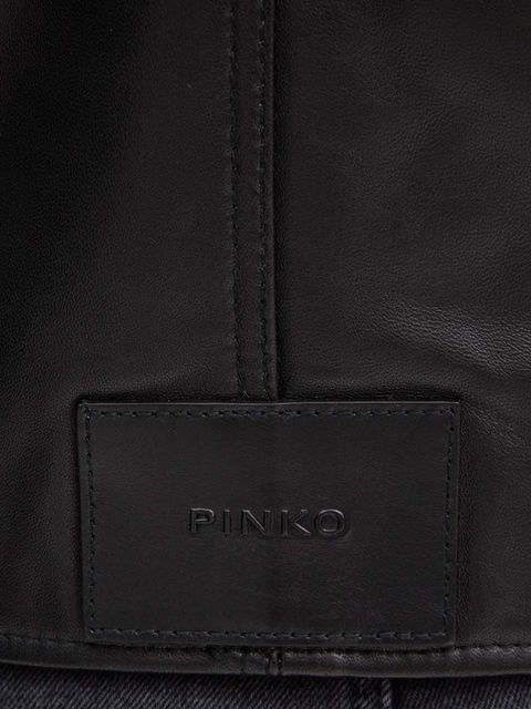 Pinko bezrękawnik skórzany