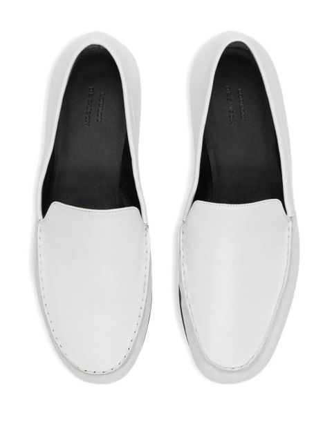 LouLou de Saison Boros LDS topstitching loafers - White - zdjęcie produktu nr 2