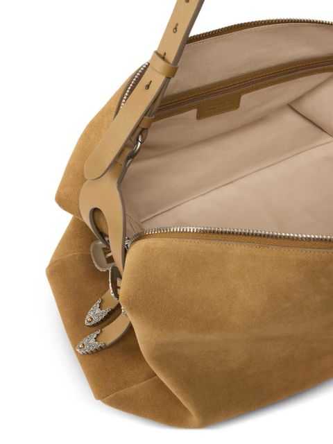 PINKO leather shoulder bag - Neutrals