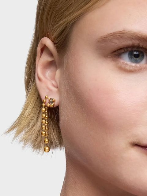 Tous kolczyki ze srebra pokrytego złotem Bold Bear Lab 1004255200