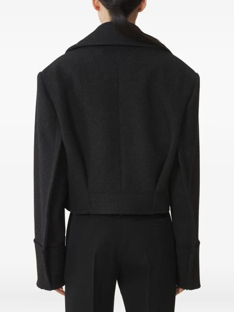 Lanvin cuffed jacket - Black