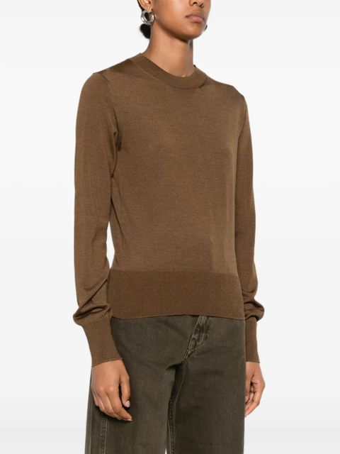 AMI Paris Ami De Coeur sweater - Brown - zdjęcie produktu nr 2
