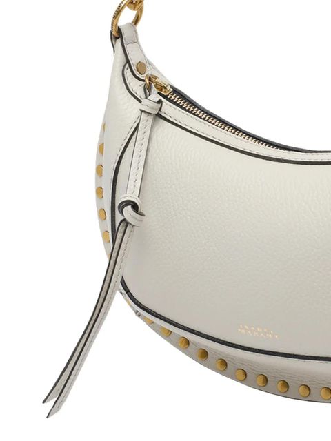 ISABEL MARANT Naoko studded shoulder bag - White